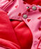 Baby-Fliegeroverall für Mädchen rosa CHEEK/rot TERKUIT