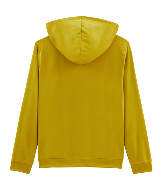 Damen-Kapuzensweatshirt grün BAMBOO