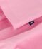 &Auml;rmelloses Baby-Kleid aus leichter Baumwolle und Bloomer mit Vichy-Muster weiss/rosa
