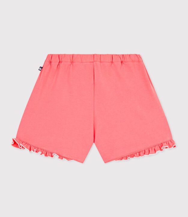 Kinder-Shorts aus einfarbiger Baumwolle FLAMAND