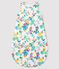 Kompakter Baby-Schlafsack weiss MARSHMALLOW/weiss MULTICO