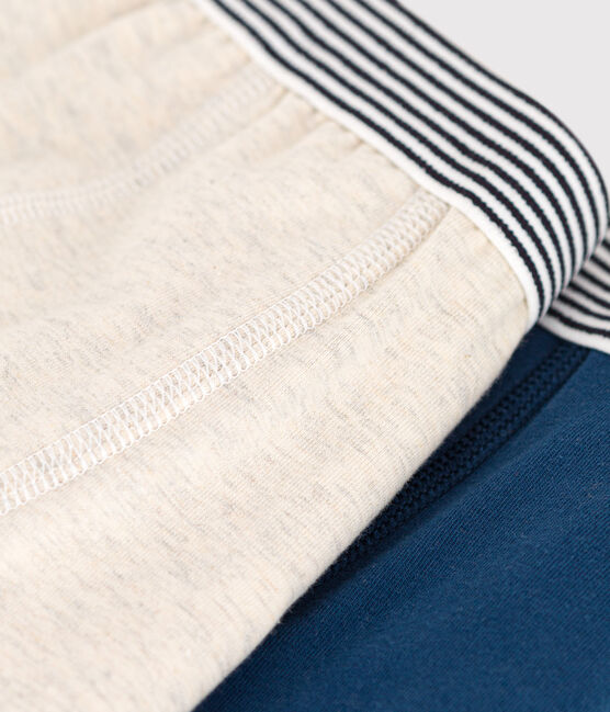 2er-Set Boxershorts aus Baumwolle und Elastan für Jungen variante 1