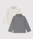2er-Set Baby-Unterziehpullover aus Baumwolle