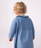 Baby-Kleid aus einfarbiger Wolle und Baumwolle ADRIATIC
