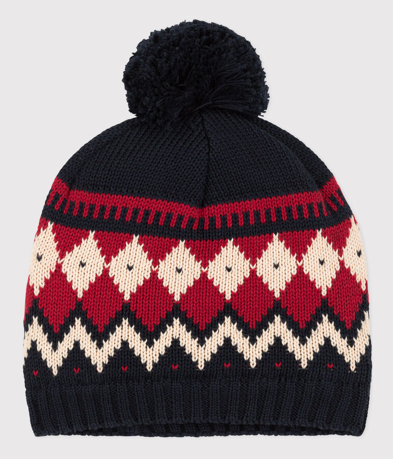 Kinderm&uuml;tze f&uuml;r M&auml;dchen und Jungen blau/vielfarbig