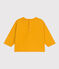 Langärmeliges Baby-T-Shirt aus Jersey gelb BOUDOR