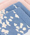 2 Paar Baby-Socken aus Baumwolle mit Blumenmotiv variante 1