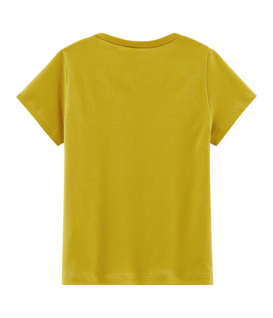 T-Shirt mit Logo Damen grün BAMBOO