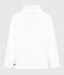 Damen-Rollkragenshirt "L'Iconique" aus Baumwolle weiss ECUME