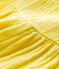 Baby-Kleid aus Bio-Baumwollgaze gelb ORGE