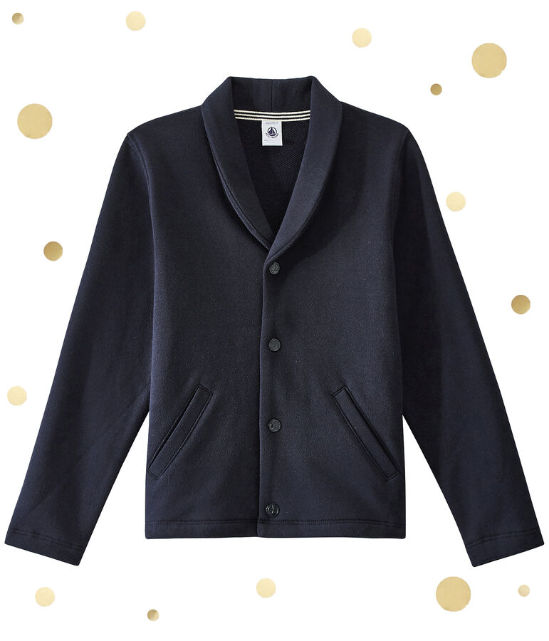 Diese leichte Jungen-Jacke blau