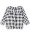 Karierter Baby-Mädchen-Cardigan blau SMOKING/beige COQUILLE