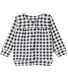 Karierter Baby-Mädchen-Cardigan