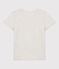 T-Shirt DAS GERADE mit Rundhalsausschnitt aus Bio-Baumwolle für Damen grau BELUGA CHINE