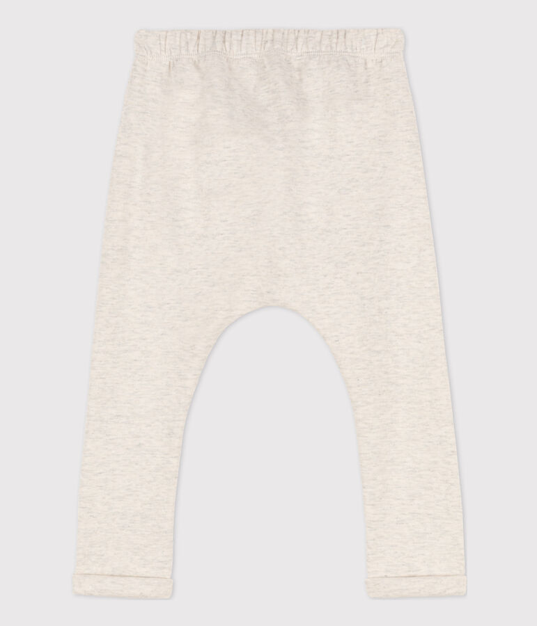 Babyhose aus dickem Jersey beige