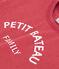 Bedrucktes Kinder-T-Shirt aus Baumwolle für Jungen rosa PAPI