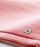 Ärmellose Baby Jungen Weste aus Rippstrick rosa CHEEK/weiss MARSHMALLOW