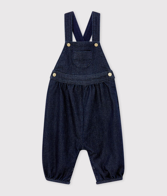Baby MädchenJeanslatzhose blau DENIM BLEU FONCE