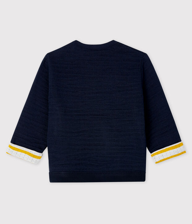 Baby-Sweatshirt aus Doppeljersey f&uuml;r Jungen SMOKING