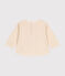Baby-Sweatshirt aus Molton naturfarben AVALANCHE