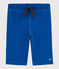 Kinder-Bermuda aus Jersey für Jungen blau SURF