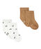 Baby-Jungen-Socken im 2er-Set weiss LOT