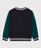 Kinder-Teddyjacke aus Molton für Jungen blau SMOKING/ PINEDE