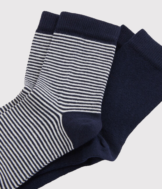 2er-Set Socken aus Baumwolle mit Ringelstreifen variante 1
