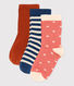 3er-Set Kindersocken für Mädchen