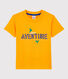 Kurzärmeliges Kinder-T-Shirt aus Jersey für Jungen