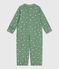 Baby Kombi-Overall mit Kragen aus bedruckter Baumwolle SAULE/ MULTICO