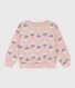 Kinder-Sweatshirt aus Molton für Mädchen