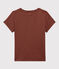 Klassisches Kinder-T-Shirt aus Baumwolle für Mädchen/Jungen orange MADRAS