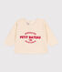 Baby-Sweatshirt aus Molton