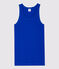 Tanktop aus Baumwolle für Damen blau SURF