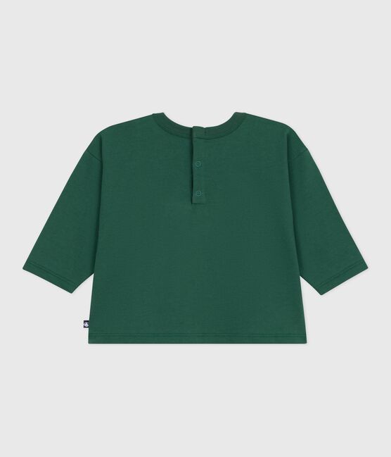 Langärmeliges Baby-T-Shirt aus Baumwolle mit Katzenmotiv WILLOW