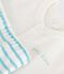 Newborn-Set Zweiteiler aus Baumwolle mit gestreiftem Unterteil blau MARSHMALLOW/ AQUATIC