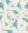 Kinder-Pyjama aus Baumwolle mit Dinos  weiss MARSHMALLOW/weiss MULTICO