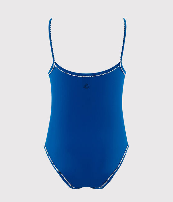 1-teiliger Kinder-Badeanzug Mädchen blau RIYADH