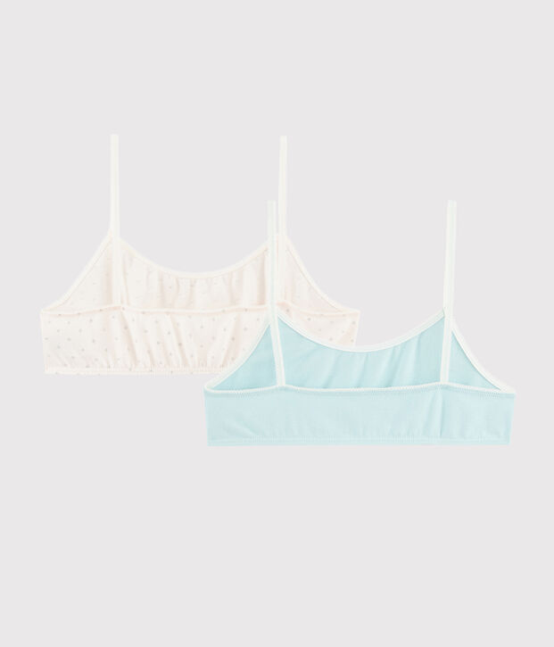 Set mit 2 paillettenbesetzten Bustiers f&uuml;r M&auml;dchen vielfarbig