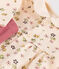 Baby-Kleid und Leggings aus Baumwolle weiss AVALANCHE/ MULTICO