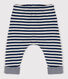 Gestreifte Baby-Hose aus Doppeljersey
