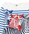 Kreative Kinder Jungen Marinière weiss MARSHMALLOW/blau PERSE
