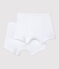 2er-Set weiße Boxershorts für Jungen variante 1