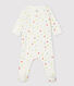 Baby-Strampler aus Bio-Baumwolle mit buntem Welpen-Motiv