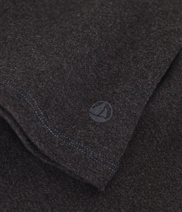 Damen-Rollkragenshirt L'Iconique aus Baumwolle grau