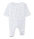 Unisex-Baby-Overall im Materialmix