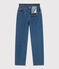Damen-Hose mit geradem Schnitt aus Denim blau DENIM MOYEN