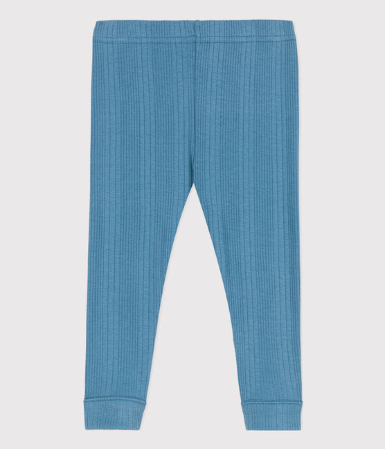 Baby-Leggings aus Baumwolle blau LAVIS