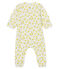 Langer Baby-Overall aus Wolle und Baumwolle weiss MARSHMALLOW/weiss MULTICO